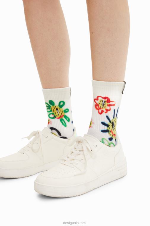 kuvitussukat Desigual naiset F4V04939 lisävaruste