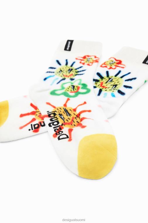 kuvitussukat Desigual naiset F4V04939 lisävaruste