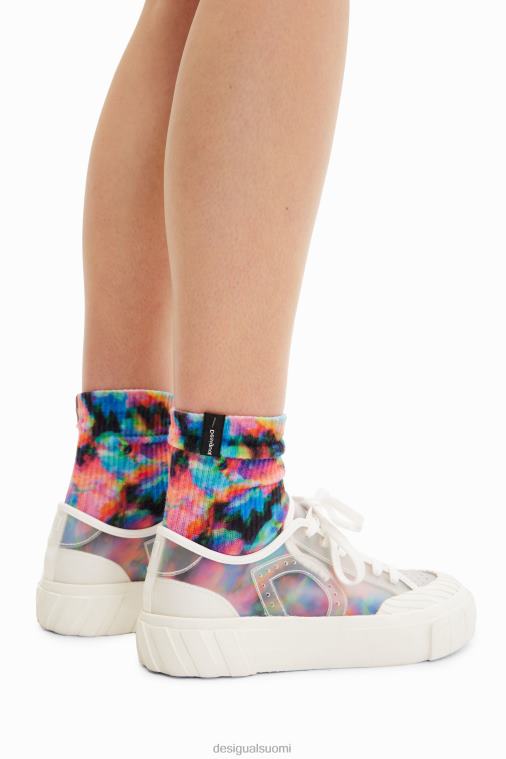 lyhyet kukkaiset sukat Desigual naiset F4V04724 lisävaruste