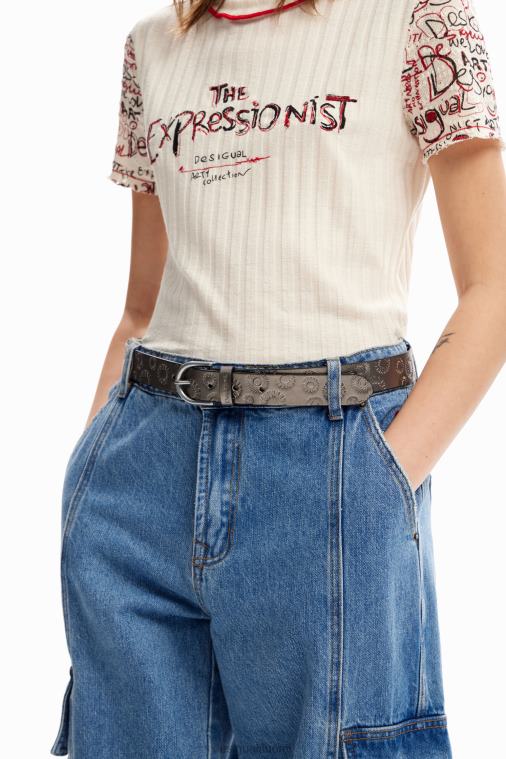 metallinen geometrinen vyö Desigual naiset F4V041425 lisävaruste