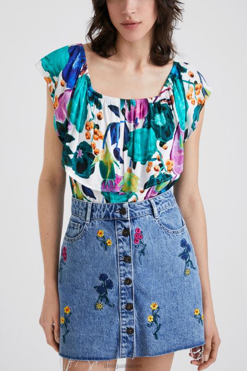 boat kaula kukka body Desigual naiset F4V04882 vaatetus