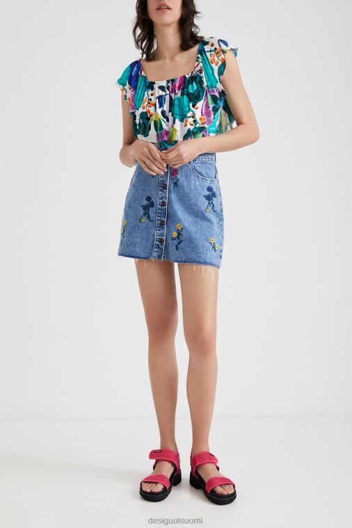 boat kaula kukka body Desigual naiset F4V04882 vaatetus