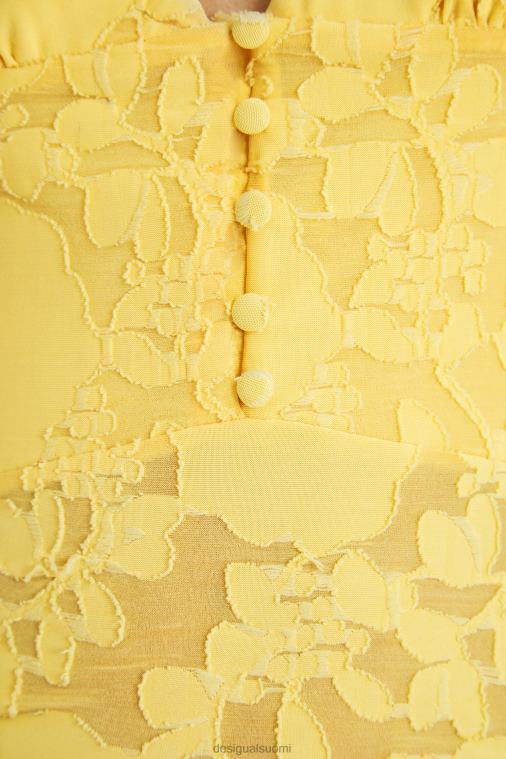 brodeerattu body, hienot olkaimet Desigual naiset F4V041134 vaatetus