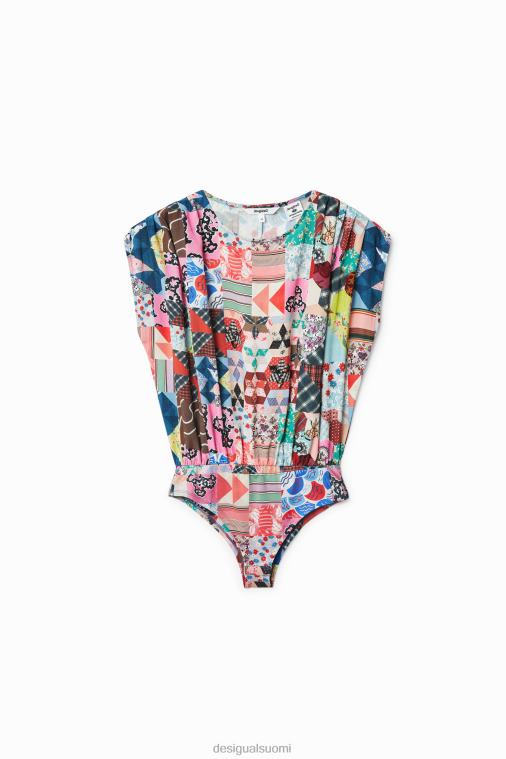 johnson hartig patchwork body Desigual naiset F4V04878 vaatetus