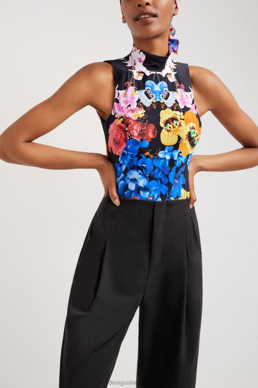 m. Christian Lacroix kukka-body Desigual naiset F4V041027 vaatetus