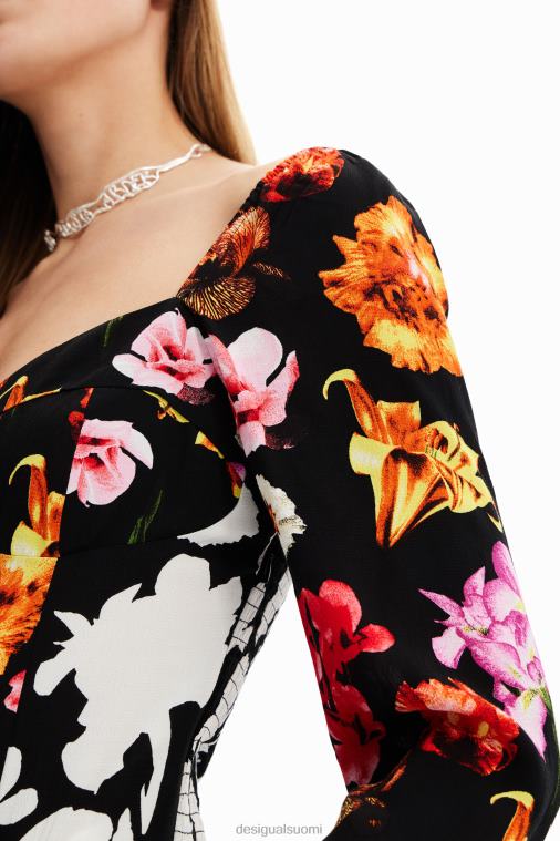 m. Christian Lacroix kukka-body Desigual naiset F4V04425 vaatetus