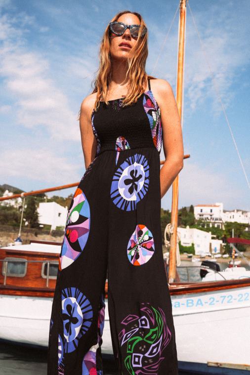 m. christian lacroix pitkä nauhallinen haalari Desigual naiset F4V04846 vaatetus