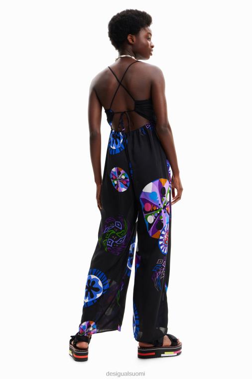 m. christian lacroix pitkä nauhallinen haalari Desigual naiset F4V04846 vaatetus