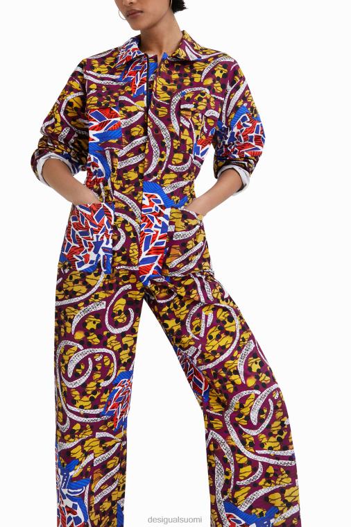 stella jean pitkä haalari Desigual naiset F4V04779 vaatetus