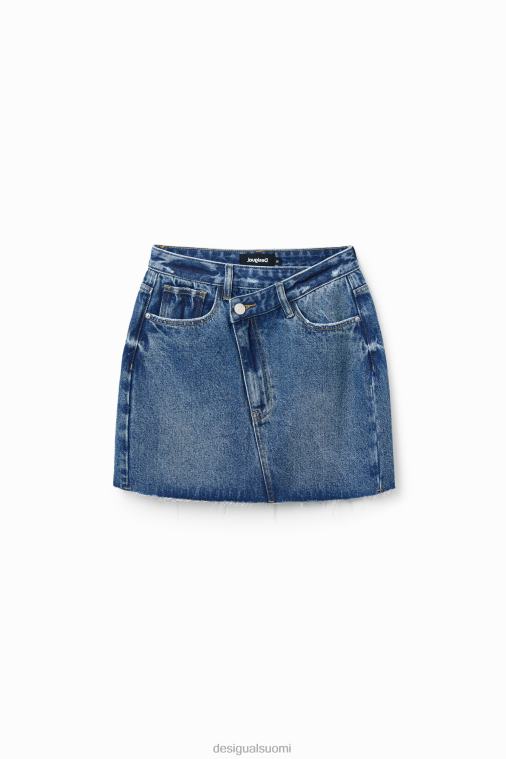 denim ristikkäin vyötäröllä minihame Desigual naiset F4V04600 vaatetus