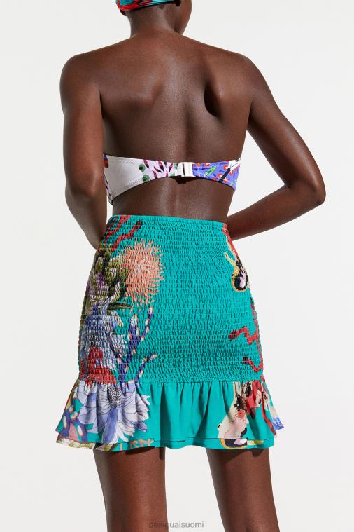 kestävä koralliminihame Desigual naiset F4V04635 vaatetus