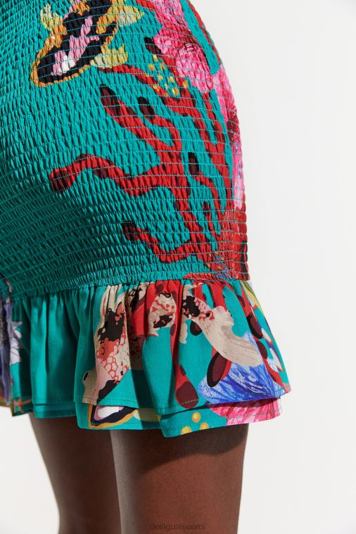 kestävä koralliminihame Desigual naiset F4V04635 vaatetus