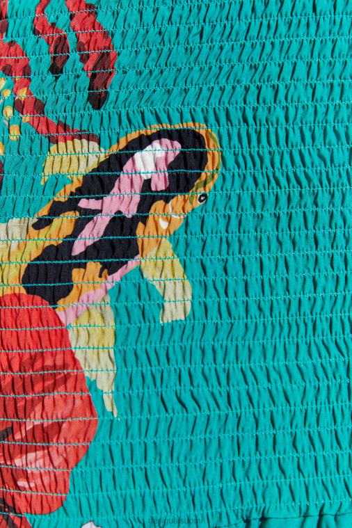 kestävä koralliminihame Desigual naiset F4V04635 vaatetus