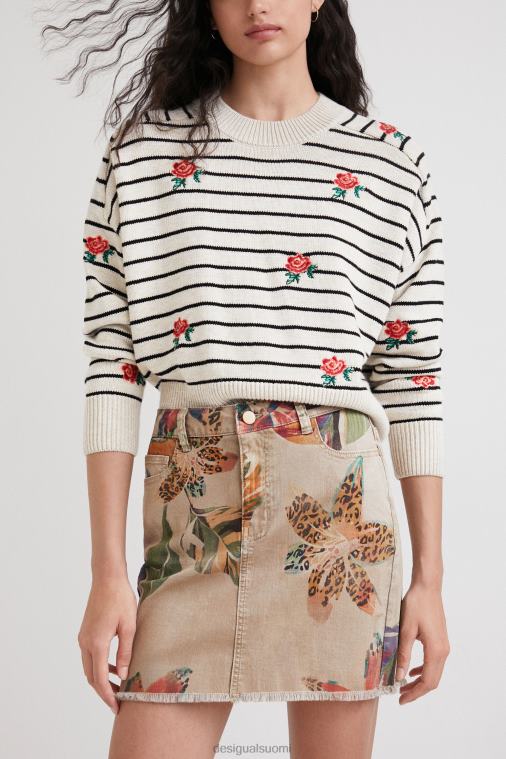 kukkakuvioinen naamiointiminihame Desigual naiset F4V041091 vaatetus