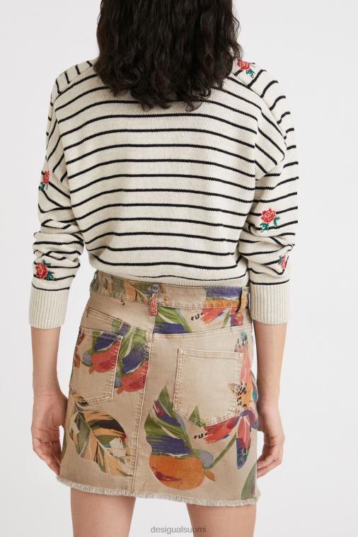 kukkakuvioinen naamiointiminihame Desigual naiset F4V041091 vaatetus