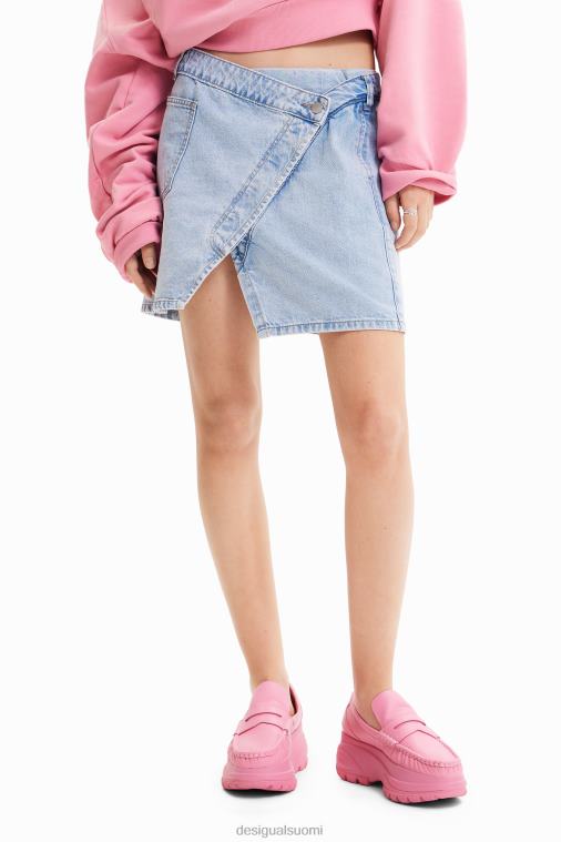 maitrepierre wrap denim minihame Desigual naiset F4V04362 vaatetus