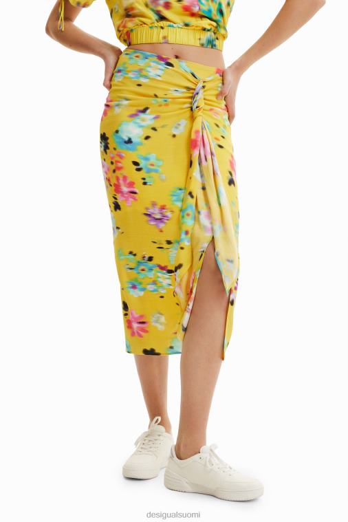 nenäliina halkio midi-hame Desigual naiset F4V04725 vaatetus