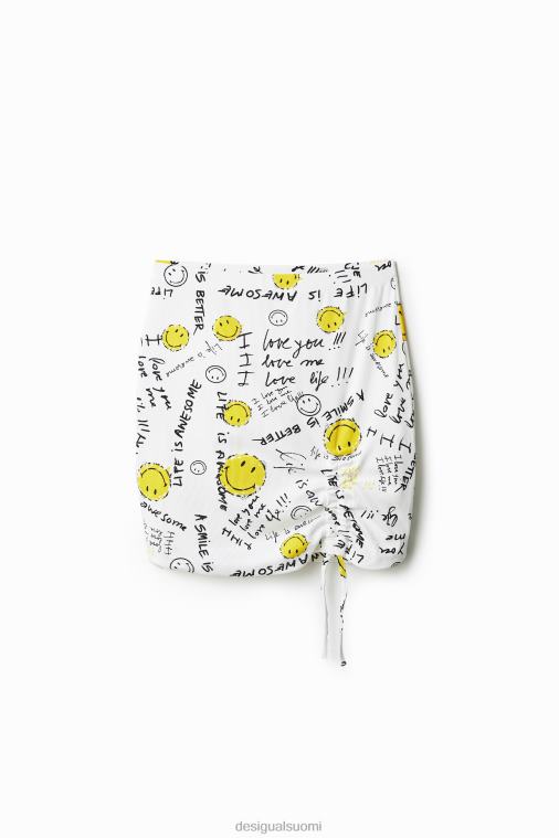 ohut hymiö minihame Desigual naiset F4V04459 vaatetus