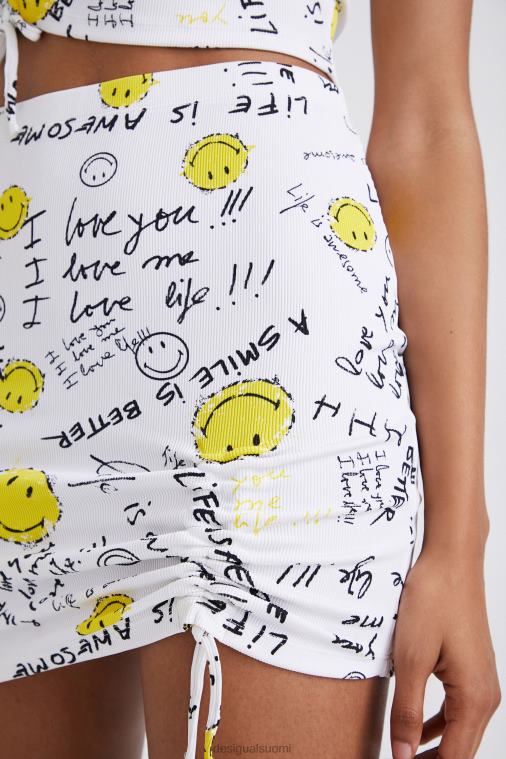 ohut hymiö minihame Desigual naiset F4V04459 vaatetus