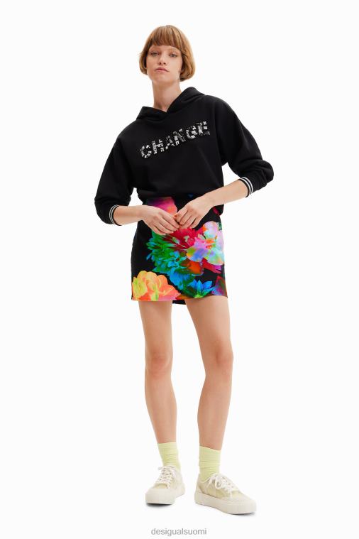 ohut kukkakuvioinen minihame Desigual naiset F4V041005 vaatetus