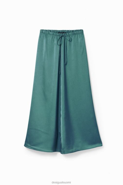 satiininen midihame Desigual naiset F4V04268 vaatetus