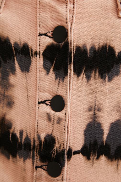 solmittava denim-minihame Desigual naiset F4V04668 vaatetus