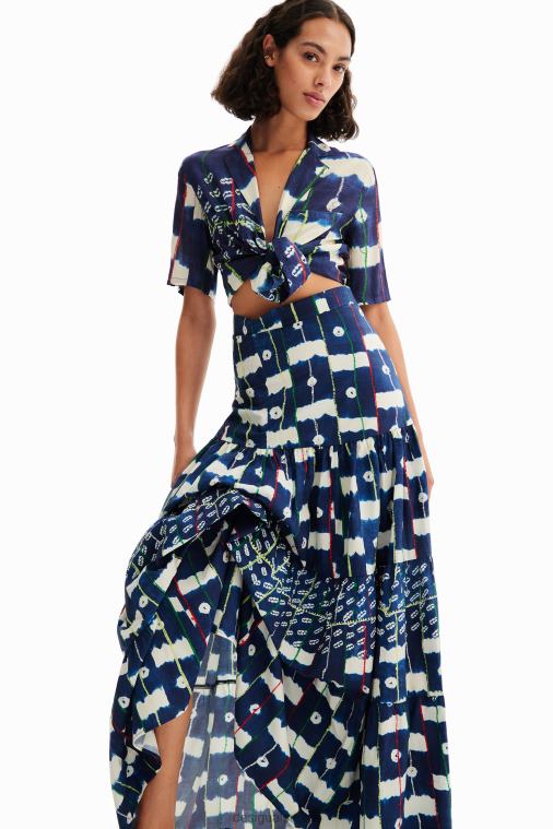 stella jean moniasentoinen pitkä hame Desigual naiset F4V04311 vaatetus