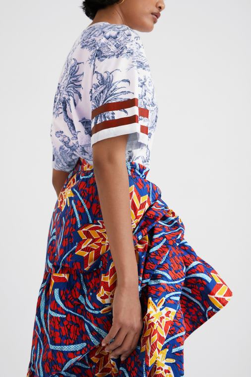 stella jean moniasentoinen pitkä hame Desigual naiset F4V04355 vaatetus