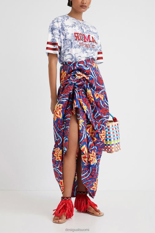 stella jean moniasentoinen pitkä hame Desigual naiset F4V04355 vaatetus