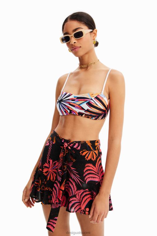 trooppiset röyhelöhousut Desigual naiset F4V04546 vaatetus