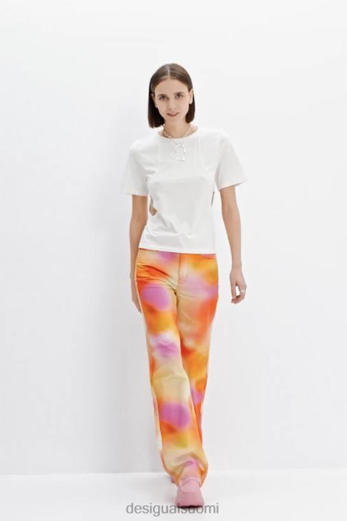 Maitrepierre moniväriset leveälahkeiset farkut Desigual naiset F4V04781 vaatetus