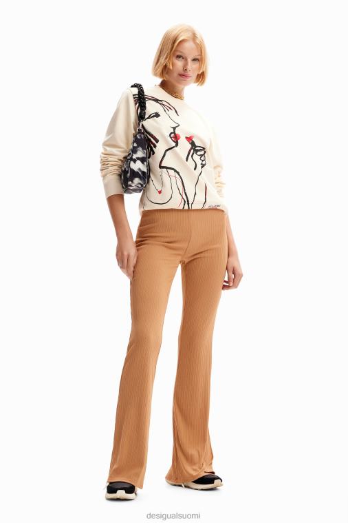 joustavat housut Desigual naiset F4V0418 vaatetus