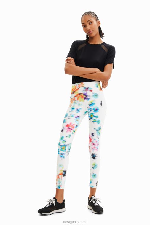 kukkaiset urheiluleggingsit Desigual naiset F4V04507 vaatetus