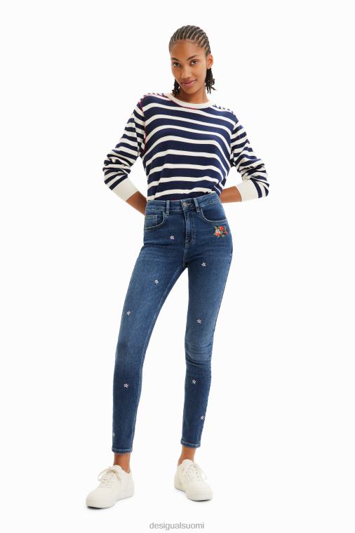 kukkakevyt push-up farkut Desigual naiset F4V04445 vaatetus