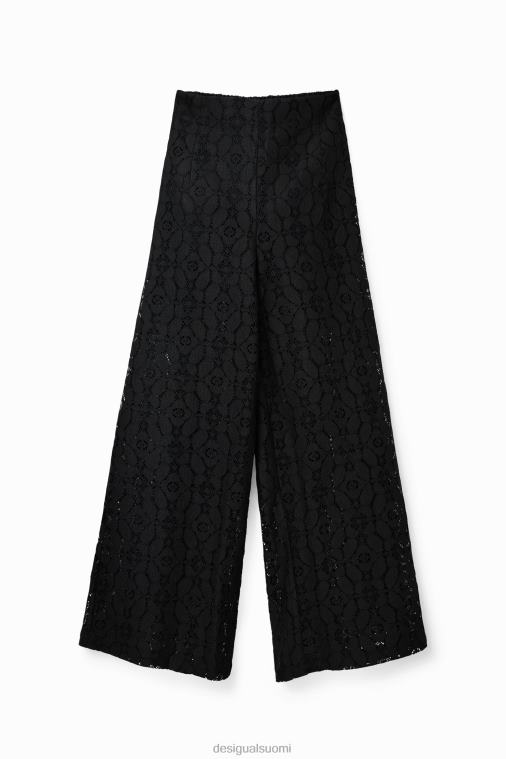 läpinäkyvät pitsihousut Desigual naiset F4V04420 vaatetus