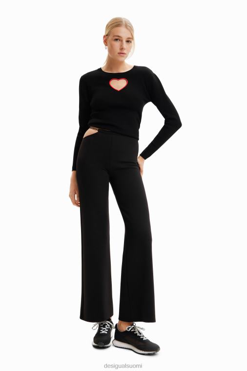 leikatut ketjuhousut Desigual naiset F4V04353 vaatetus