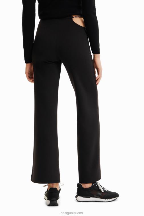 leikatut ketjuhousut Desigual naiset F4V04353 vaatetus