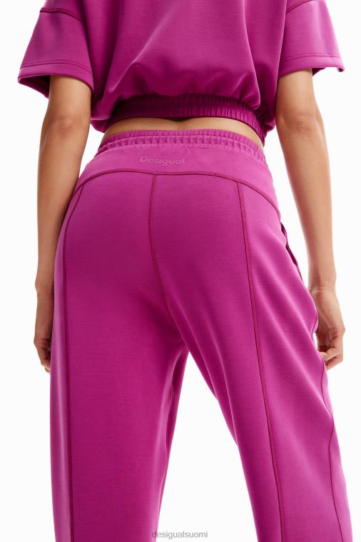 leveälahkeiset urheiluhousut Desigual naiset F4V04171 vaatetus