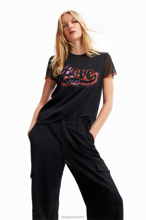 leveät cargo-housut Desigual naiset F4V04133 vaatetus