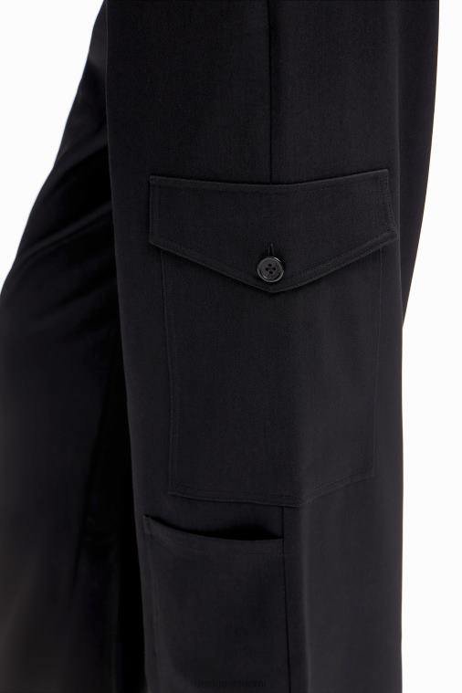 leveät cargo-housut Desigual naiset F4V04133 vaatetus