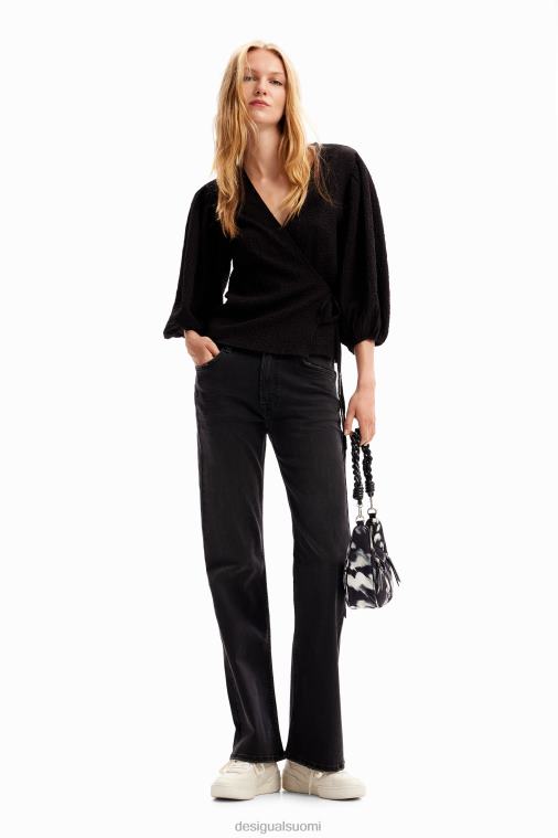 levenevät farkut Desigual naiset F4V04262 vaatetus