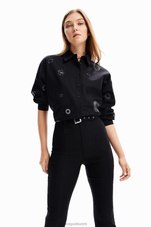 levenevät vyöhousut Desigual naiset F4V04131 vaatetus