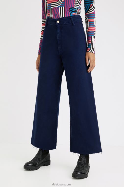 lyhennetyt culotte-farkut Desigual naiset F4V04813 vaatetus