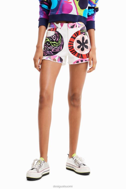 m. Christian Lacroix farkkushortsit Desigual naiset F4V04896 vaatetus