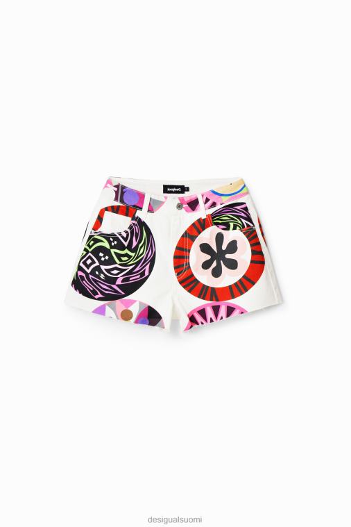 m. Christian Lacroix farkkushortsit Desigual naiset F4V04896 vaatetus
