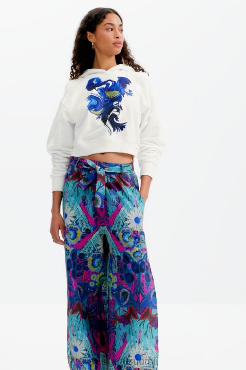 m. kristilliset lacroix palazzo -housut Desigual naiset F4V04450 vaatetus