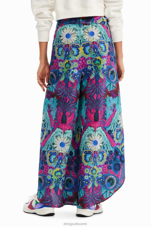 m. kristilliset lacroix palazzo -housut Desigual naiset F4V04450 vaatetus