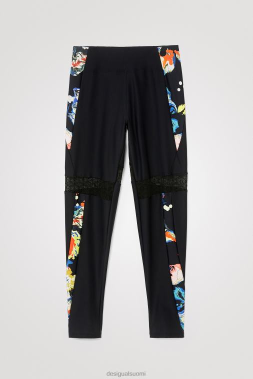 ohuet leggingsit kukat Desigual naiset F4V041061 vaatetus