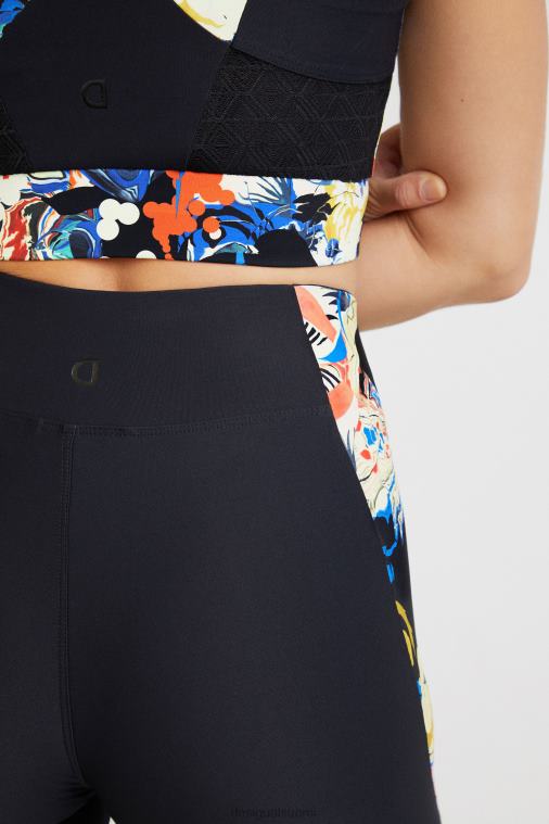 ohuet leggingsit kukat Desigual naiset F4V041061 vaatetus