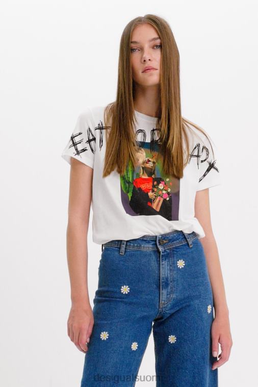 päivänkakkara denim culottes Desigual naiset F4V04881 vaatetus